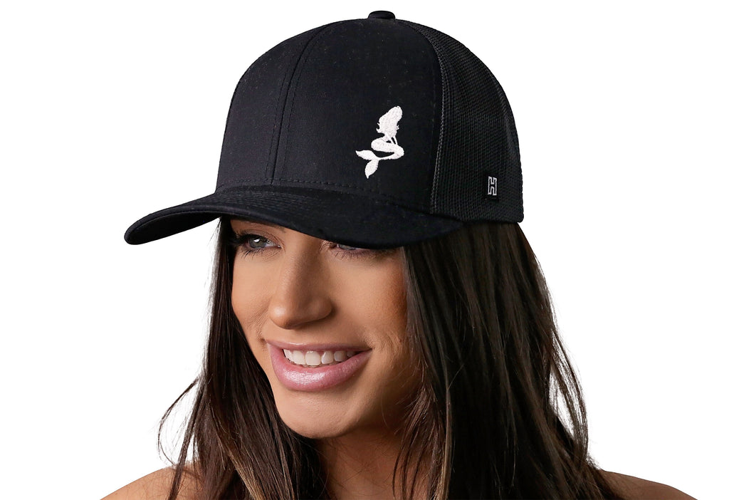 Mermaid Trucker Hat  |  Beach Snapback