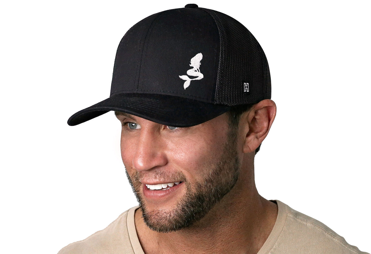 Mermaid Trucker Hat  |  Beach Snapback